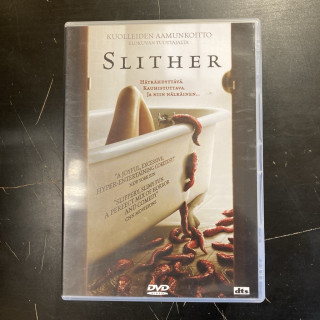 Slither DVD (VG/M-) -kauhu/komedia-